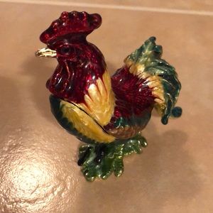 💍ROOSTER RING/JEWEL HOLDER/HIDER